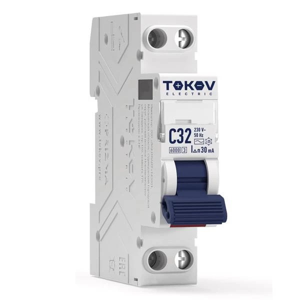 Фото TOKOV ELECTRIC TKE-PZ60-RCBO-1-32-30-AС
