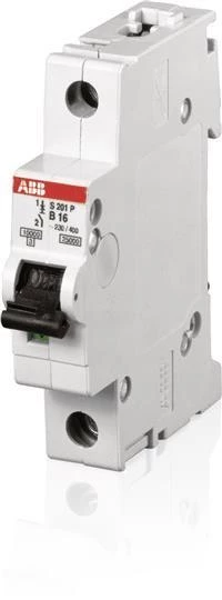 ABB Выключатель автоматический модульный 1п C 20А 25кА S201P C20  2CDS281001R0204