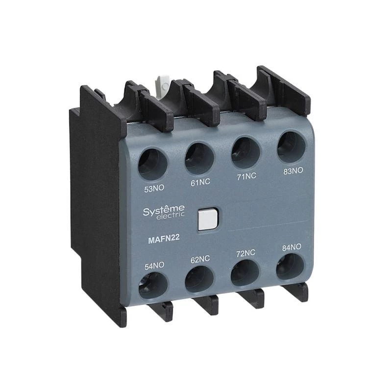 Systeme Electric Блок контактный дополнительный MC1G/E 2НО+2НЗ фронт. монтаж. SE MAFN22