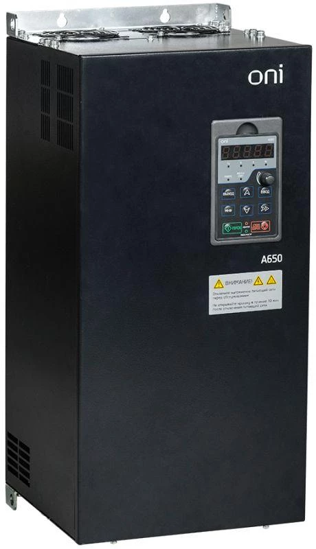 ONI Преобразователь частоты A650 380В 3Ф 90кВт 176А  A650-33E90