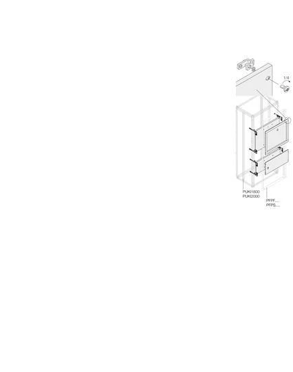 ABB Комплект установочный ОТ315/400 H=450мм W=600мм  1STQ008399A0000