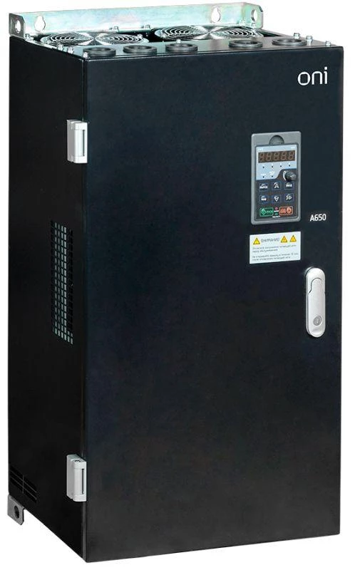 ONI Преобразователь частоты A650 380В 3Ф 110кВт 210А  A650-33E110R