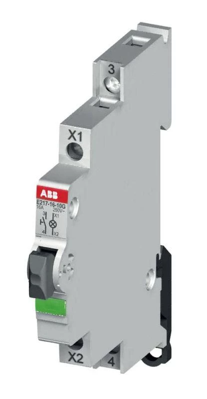 ABB Выключатель кнопочный подсвет. E217-16-01D  2CCA703252R0001