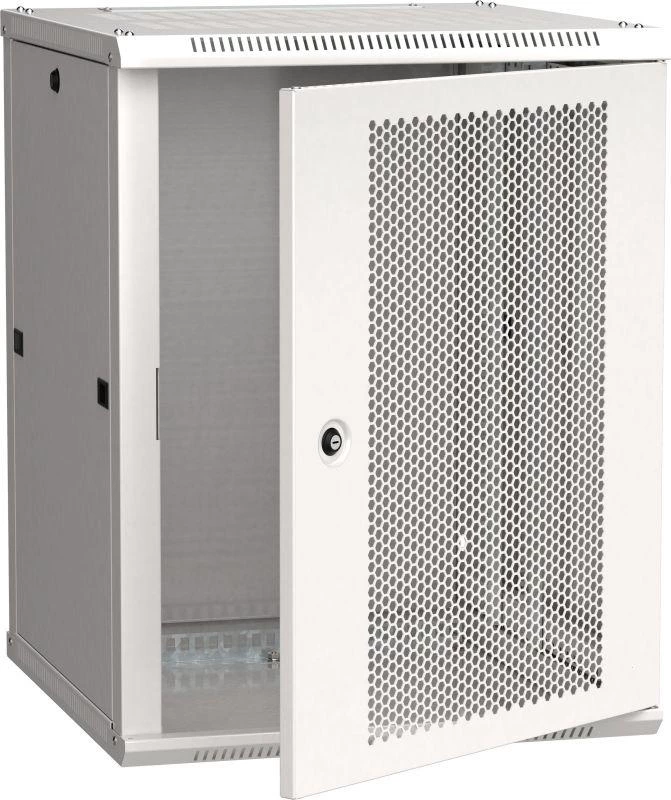 ITK Шкаф LINEA W 12U 600х600мм перфорир. дверь RAL7035 LWR3-12U66-PF