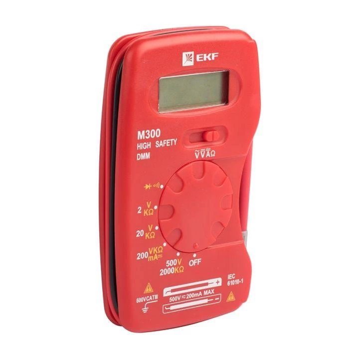 EKF Мультиметр цифровой M300 Expert In-180701-pm300
