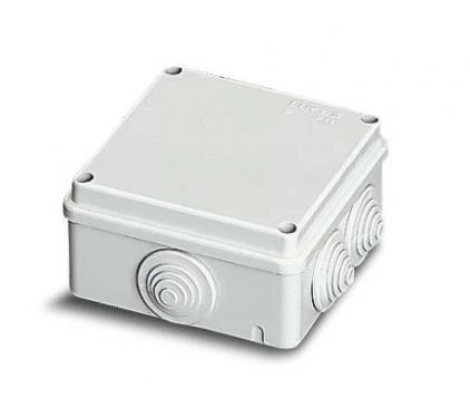 ABB Коробка распаячная герм. с вводами пласт. винт 100х100х50 IP55  1SL0816A00
