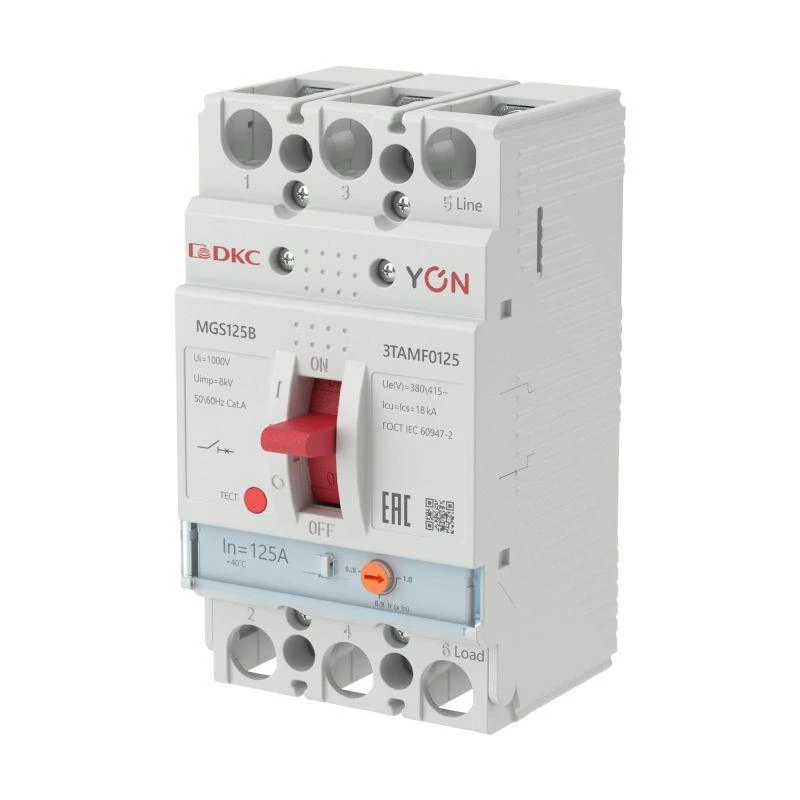 Фото YON (группа DKC) MGS125B-3TAMF0125