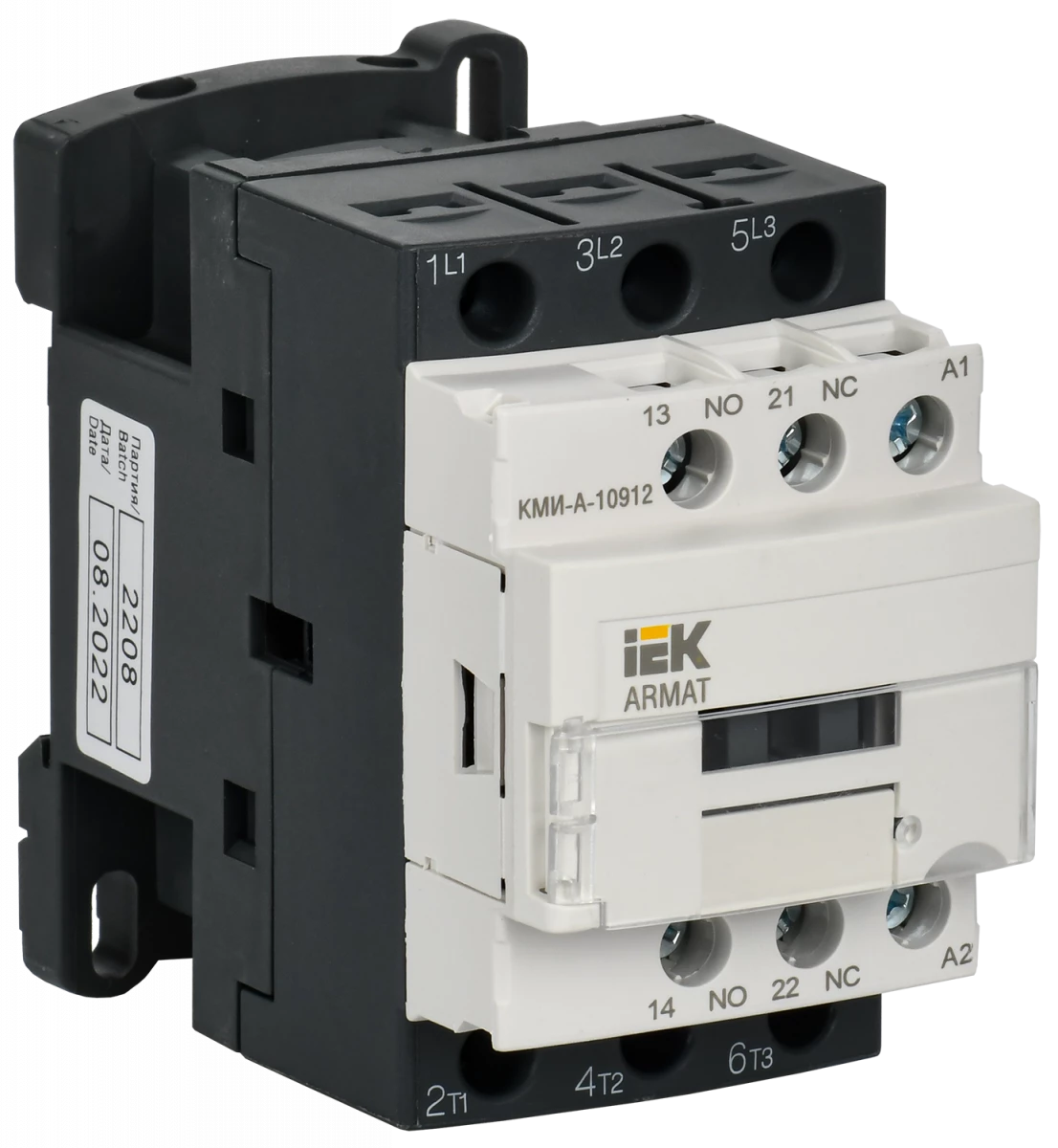 Контактор КМИ-А-10912 LC1D 9А кат. 230В AC 1НО+1НЗ AC-3 IEK AR-ACC-11-009-230-11