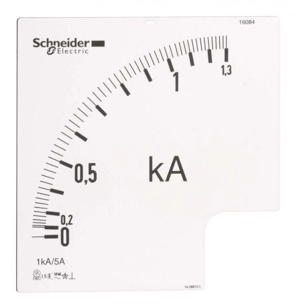 Schneider Electric Шкала 0-1000А для амперметра 16074 SchE 16084