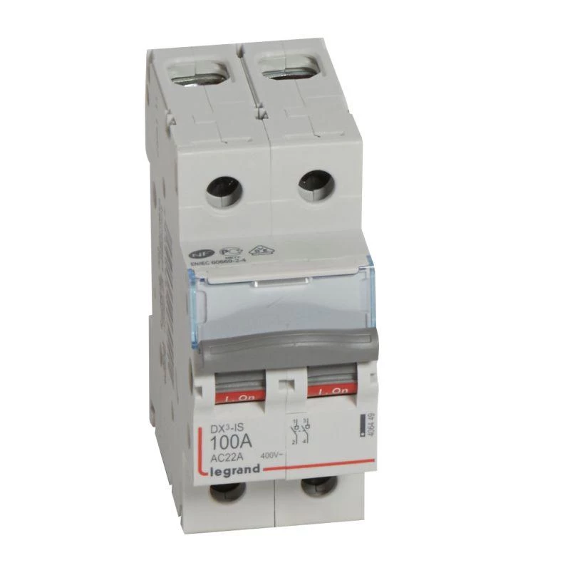 Legrand Выключатель-разъединитель 2п 100А DX3 Leg 406449