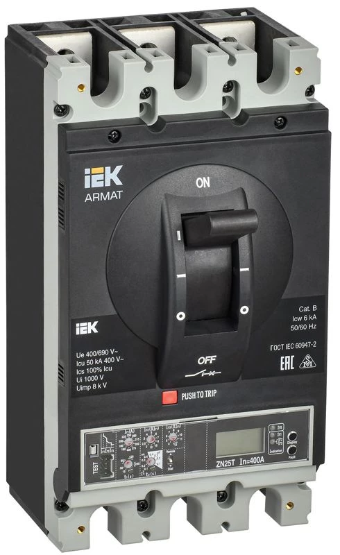 Фото IEK AR-MCCB-3H-050-0400A-ELPC