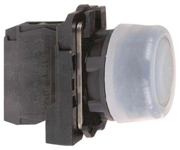Schneider Electric Кнопка 22мм с возвр. черн. SchE XB5AP21