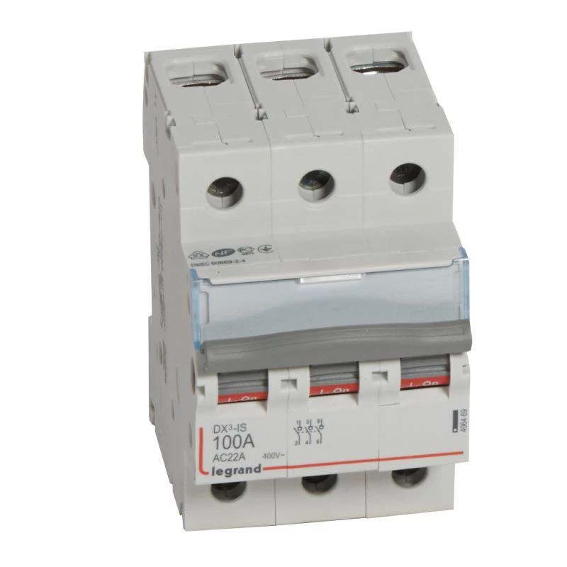 Legrand Выключатель-разъединитель 3п 100А DX3 Leg 406469