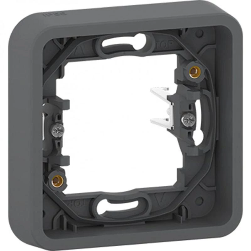 Schneider Electric Рамка 1-м Mureva Styl с винтами IP55 антрацит SchE MUR34108