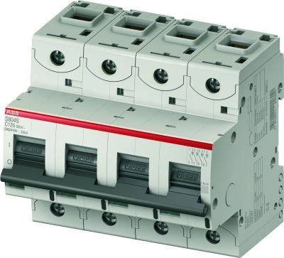 ABB Выключатель автоматический модульный 4п C 50А 15кА S804C C50  2CCS884001R0504