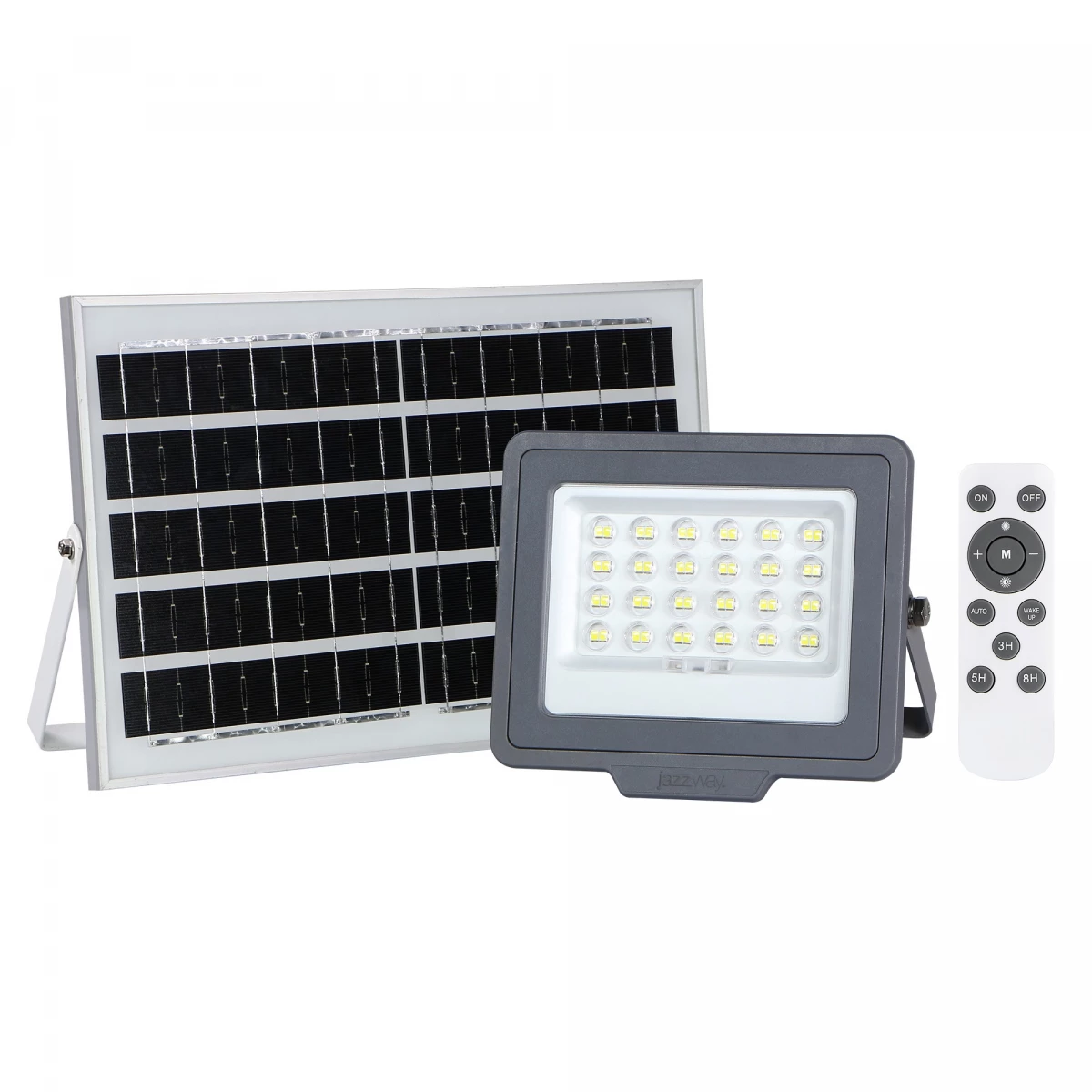 Прожектор светодиодный PFL SOLAR 50 6500К IP65 ДО с солнечн. панелью и пультом в компл. Pro JazzWay 5044395