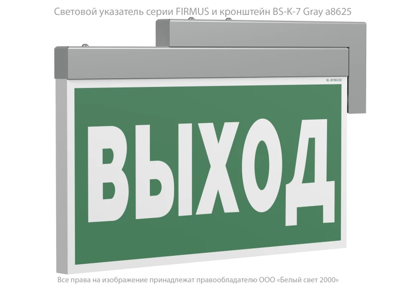 Белый свет Указатель световой BS-FIRMUS-71-S1-INEXI2  a18967