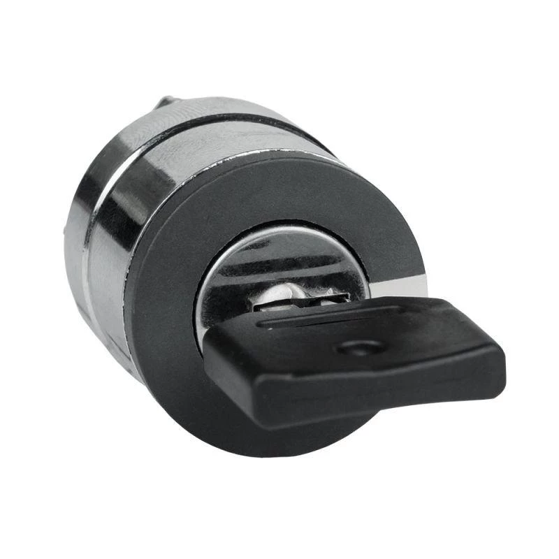 КЭАЗ Головка переключателя OptiSignal D22 A4-SK-2 2 позиции с ключем металл ZB4BG2  332222