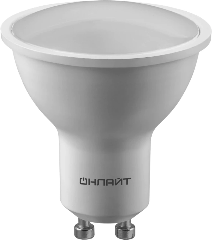 ОНЛАЙТ Лампа светодиодная 90 467 ОLL-PAR16-15-230-3K-GU10 15Вт 3000К тепл. бел. GU10 1500лм 220-240В  90467