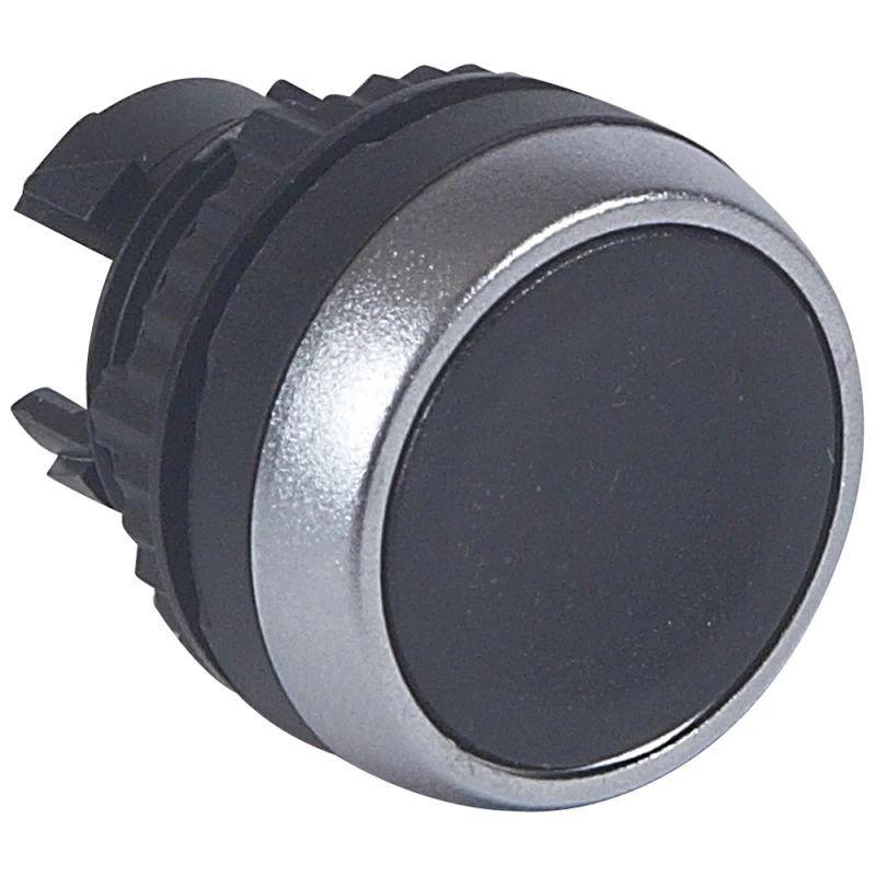 Legrand Головка с фиксац. Osmoz потайным толкателем черн. Leg 023846
