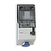 Legrand Щиток комб. + рейка IP66 16А 2К+З 230В Leg 057261