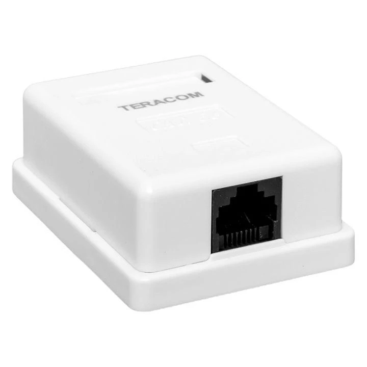 Фото EKF TRC-WBOX-1RJ45-5EUTP-WH