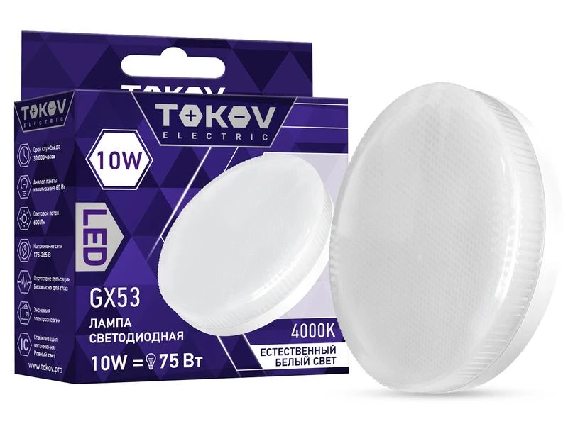 Фото TOKOV ELECTRIC TKE-GX53-10-4K