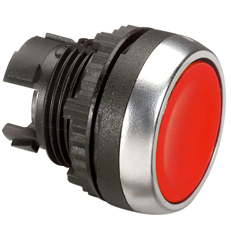 Legrand Головка с фиксац. Osmoz потайным толкателем красн. Leg 023841