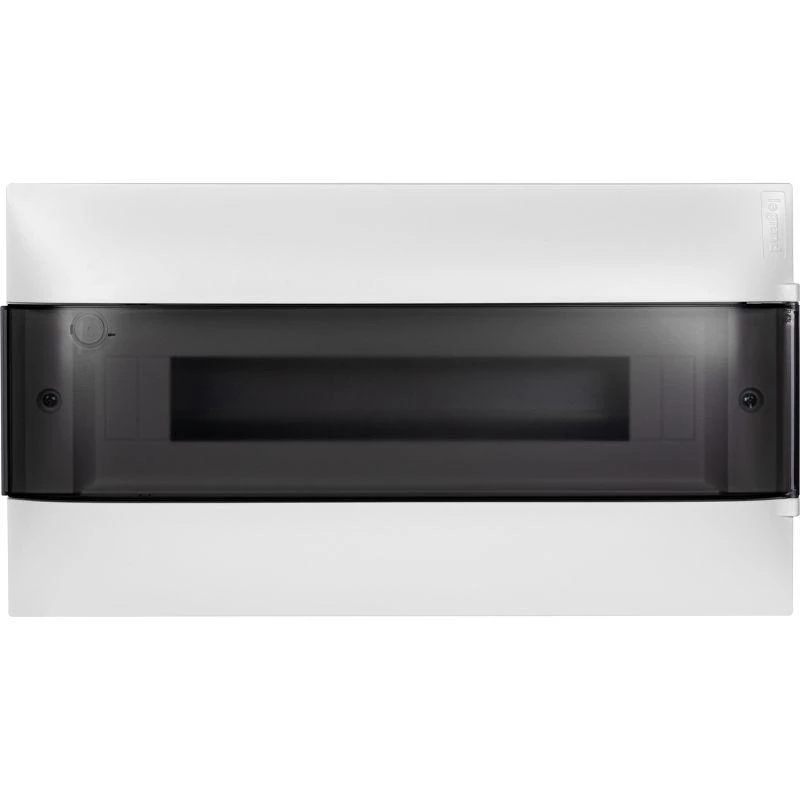 Legrand Щиток пластиковый встраиваемый Practibox S 1х18 дым. дверь Leg 137556