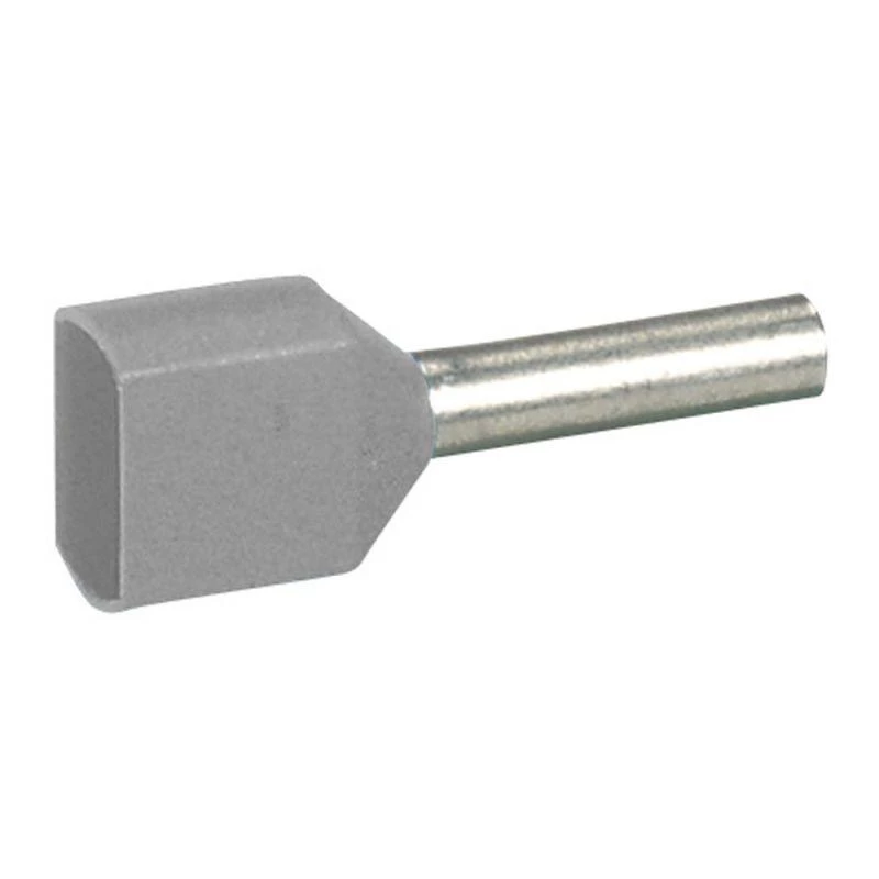 Legrand Наконечник кабельный изолир. двойн. Starfix 2х2.5кв.мм сер. Leg 037690