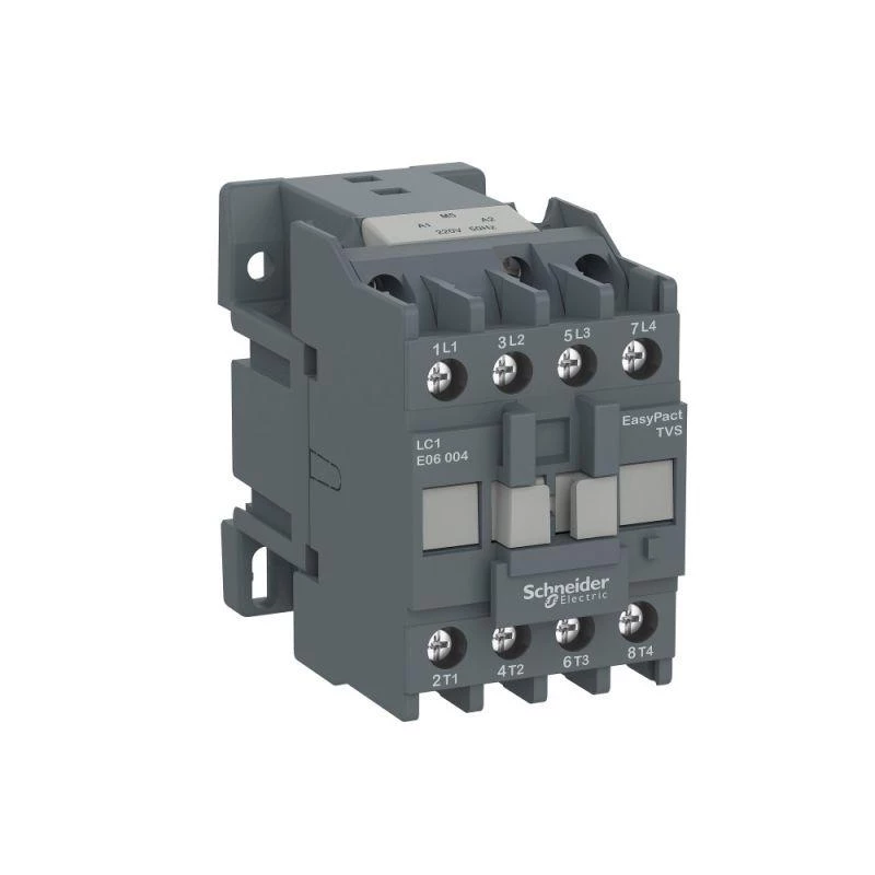 Schneider Electric Контактор 4п E 32А 4НО AC1 220В 50/60Гц SchE LC1E18004M7