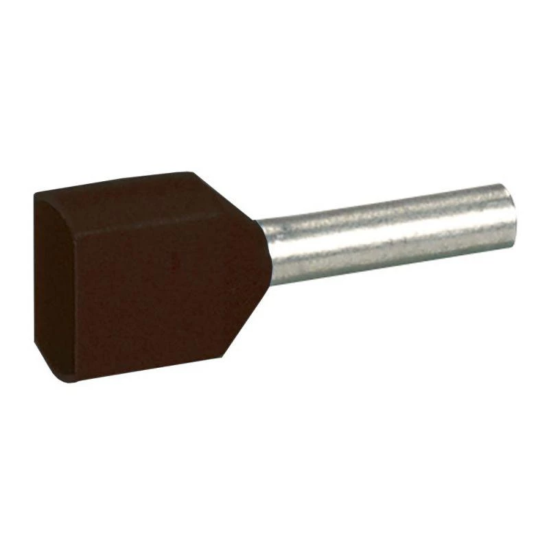 Legrand Наконечник кабельный изолир. двойн. Starfix 2х1.5кв.мм черн. Leg 037689