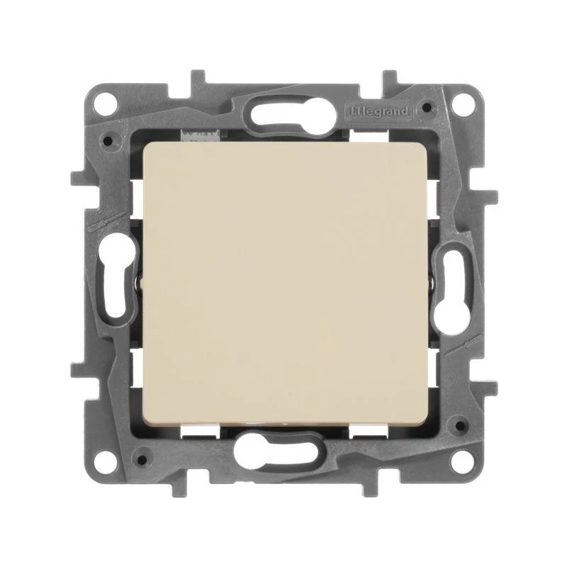 Legrand Переключатель перекрестный 1-кл. СП Etika 10А IP20 250В 10AX винтов. клеммы механизм сл. кость Leg 672309