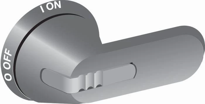 ABB Ручка упр. через дверь OHG65J6 для руб. ОТ160..250 сер.  1SCA022380R9740