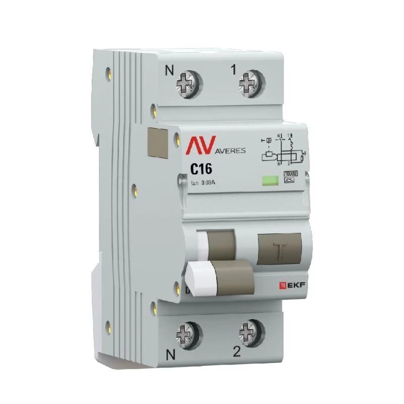 Фото EKF rcbo10-1pn-16C-30-a-av