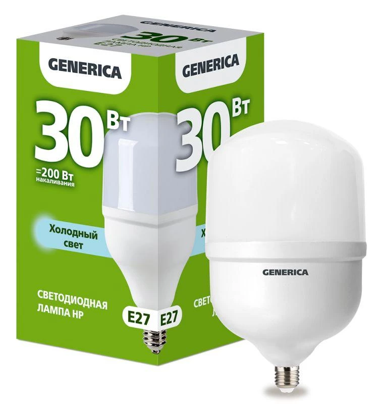 Фото GENERICA LL-HP-30-230-65-E27-G