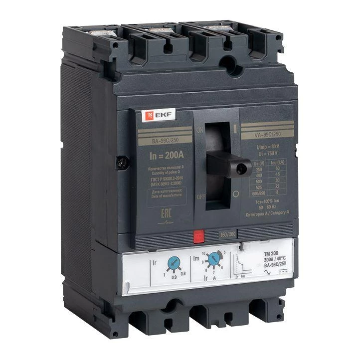 Фото EKF mccb99C-250-200