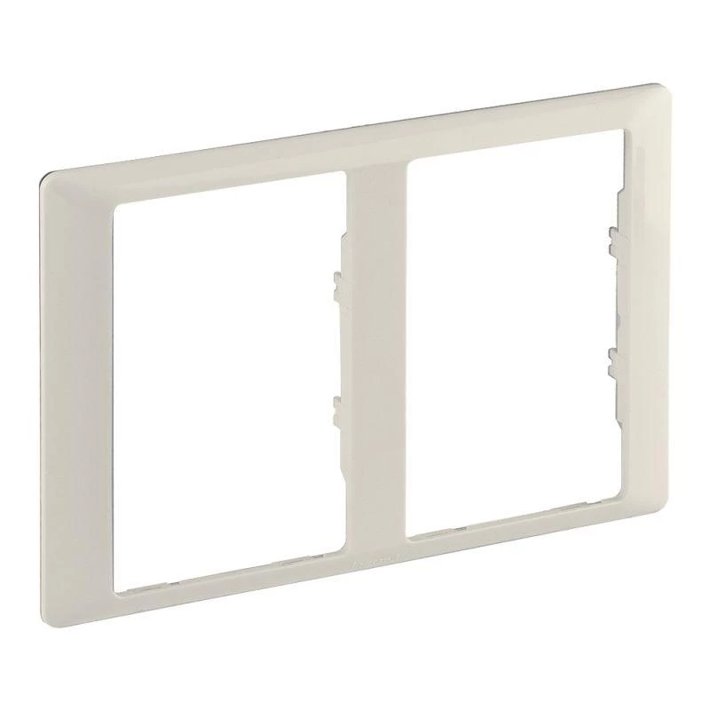 Legrand Рамка 2-м Valena Life для двойных розеток сл. кость Leg 754232