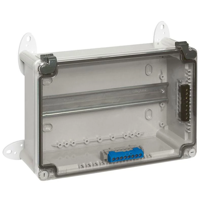Legrand Коробка распределительная 180х140х86мм IP55 прозр. крышка Leg 035951