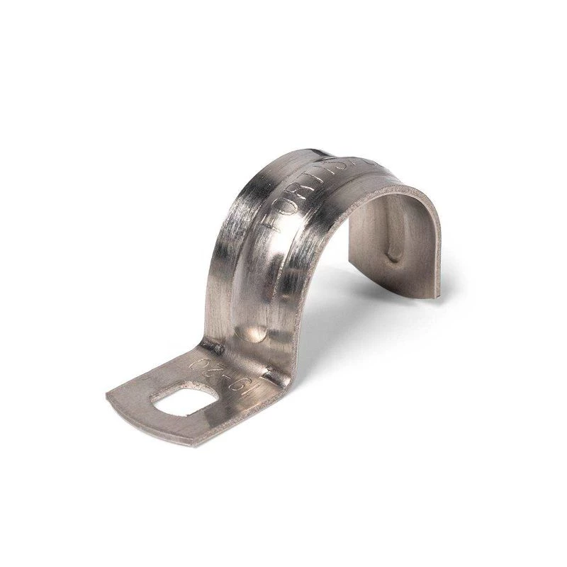 Fortisflex Скоба металлическая СМО(INOX) 31-32 (уп.10шт)  80976