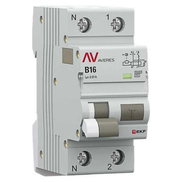 Фото EKF rcbo6-1pn-16B-10-a-av
