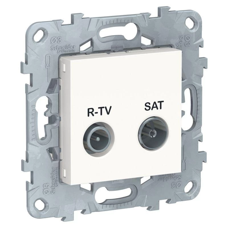 Schneider Electric Механизм розетки R-TV/SAT UNICA NEW одиноч. бел. SchE NU545418