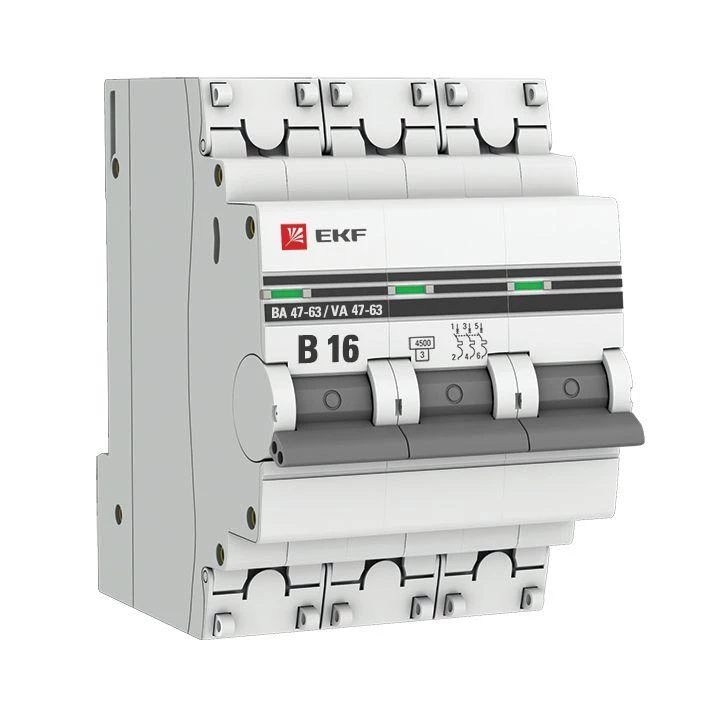 Фото EKF mcb4763-3-16B-pro