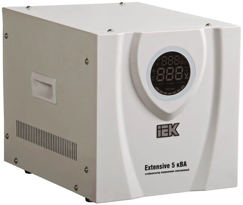 IEK Стабилизатор напряжения Extensive 5кВА переносной  IVS23-1-05000