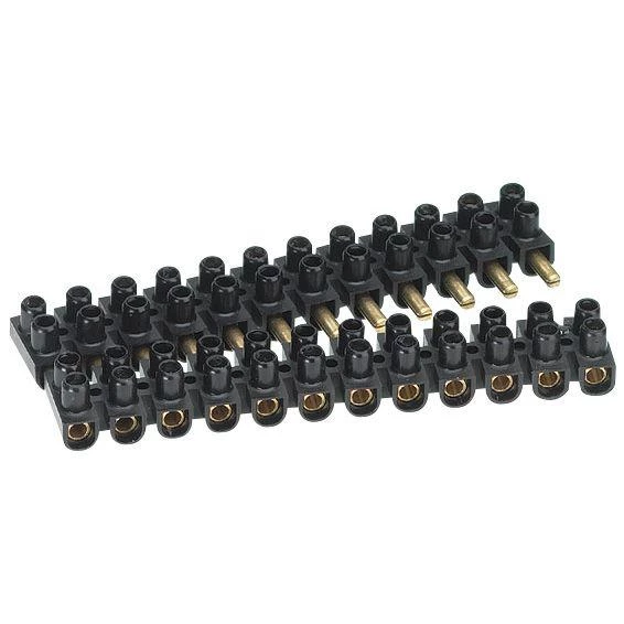 Legrand Клеммник прох. 10кв.мм Suprem черн. Leg 034254