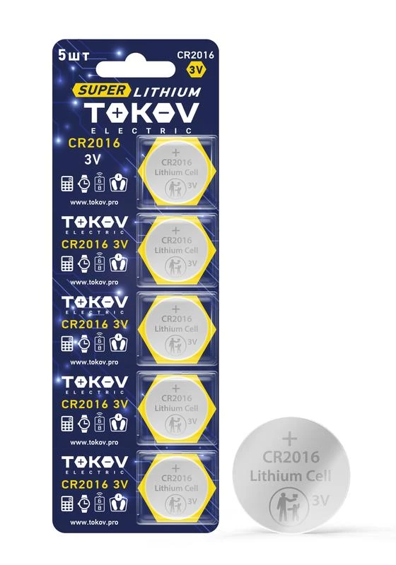 Фото TOKOV ELECTRIC TKE-LI-CR2016/B5