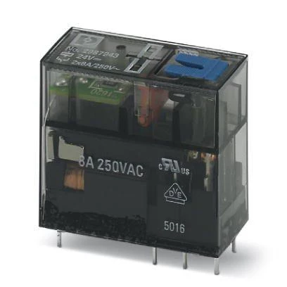 Phoenix Contact Реле одиночное REL-MR- 24DC/21-21/MS 2987943