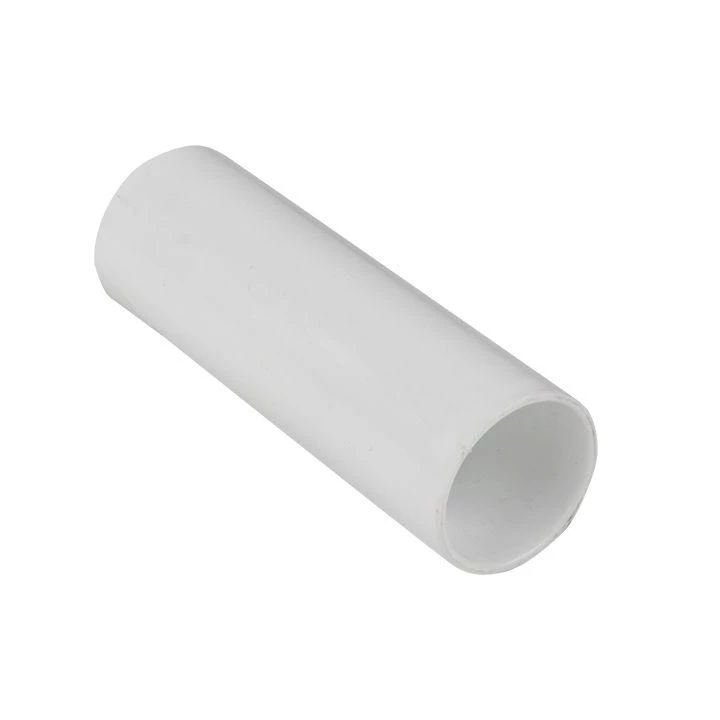 EKF Муфта соединительная для трубы 16мм бел. Plast  ms-t-16-w-r