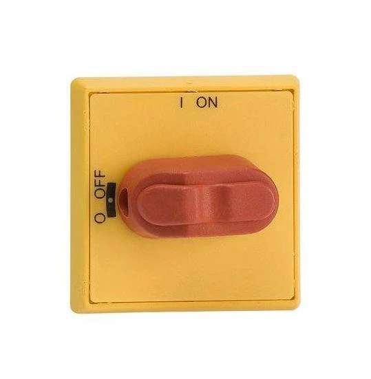 ABB Ручка упр. через дверь OHYS1AH1 для руб. OT16..80F желт./красн.  1SCA105291R1001