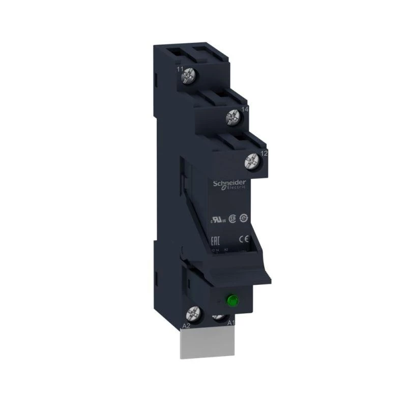 Schneider Electric Комплект ZELIO реле/колодка/скоба/маркировка/вар. 12А 230В SchE RSB1A120P7PV